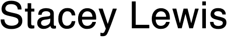 stacey lewis