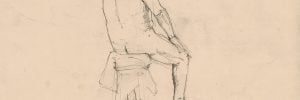 Seated Man, Life Drawing, 10-Minute Pose | Stacey Lewis | Architect | London