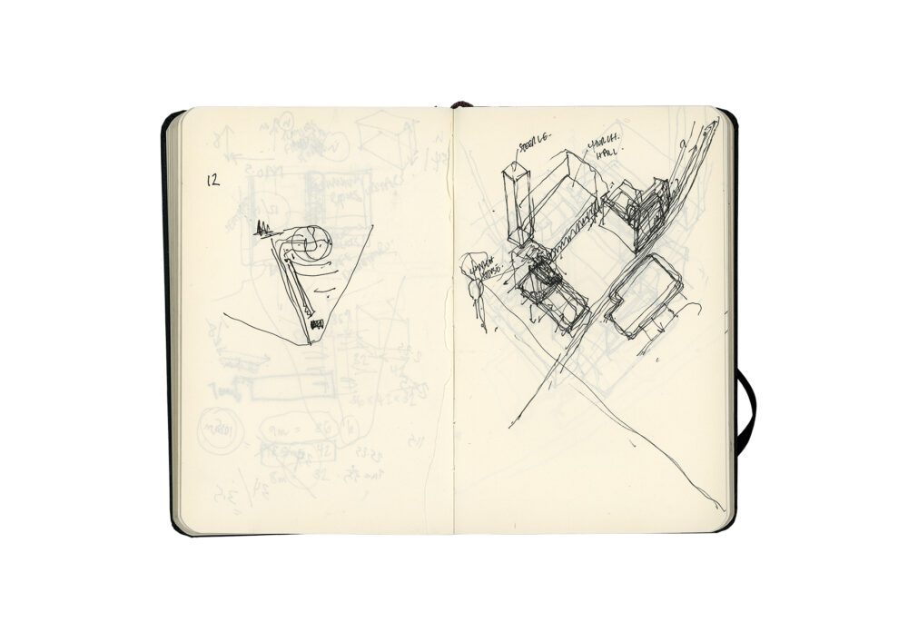 Stacey Lewis - Architect London - Sketchbook – Sketchbook IV - Design Development Sketches