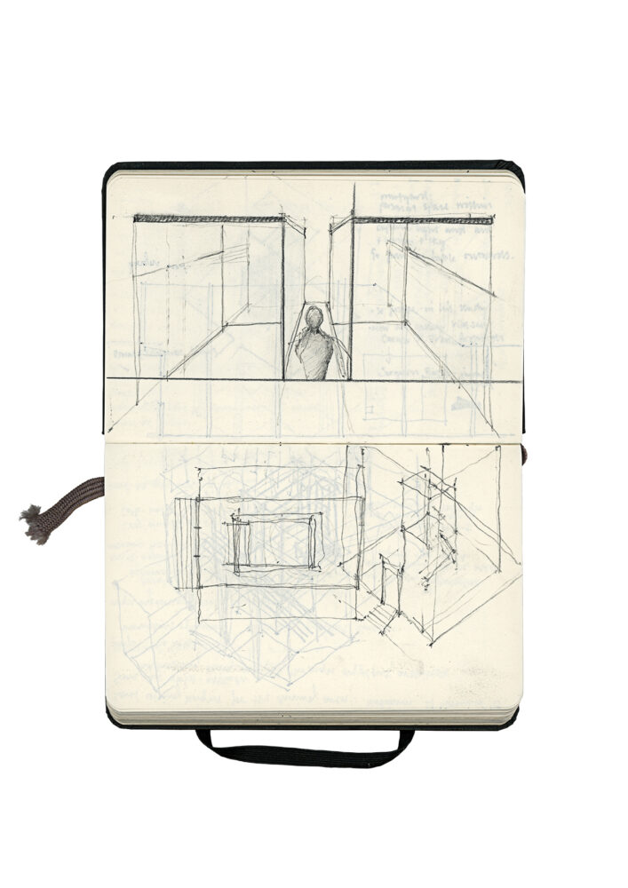 Stacey Lewis - London Architect - Sketchbook – Sketchbook III - Room Within a Room