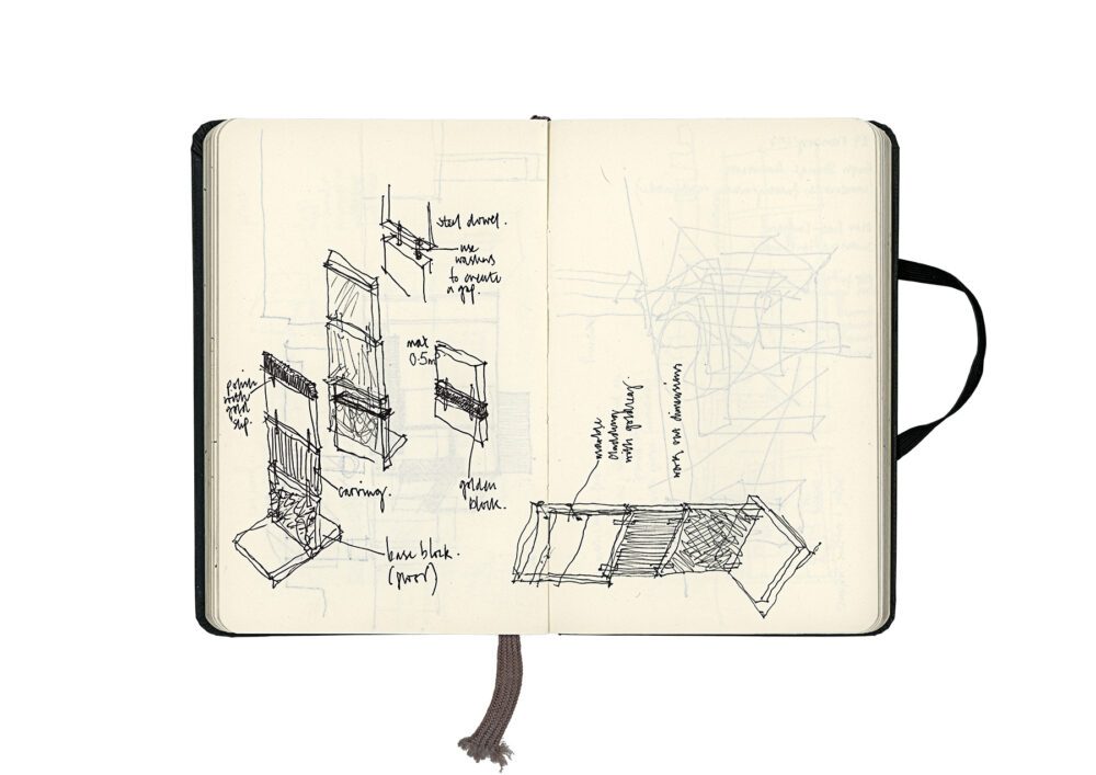 Stacey Lewis - London Architect - Sketchbook – Sketchbook III - Fragment Sketch