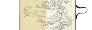 Stacey Lewis - London Architect - Sketchbook – Sketchbook II - Map of Canada