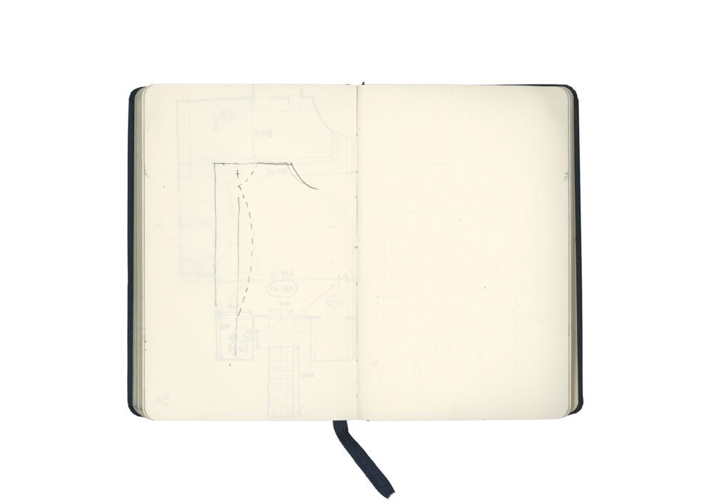 Stacey Lewis - Architect London - Sketchbook – Sketchbook V - Santa Maria Church de Canaveses, designed by Álvaro Siza, 1990-96
