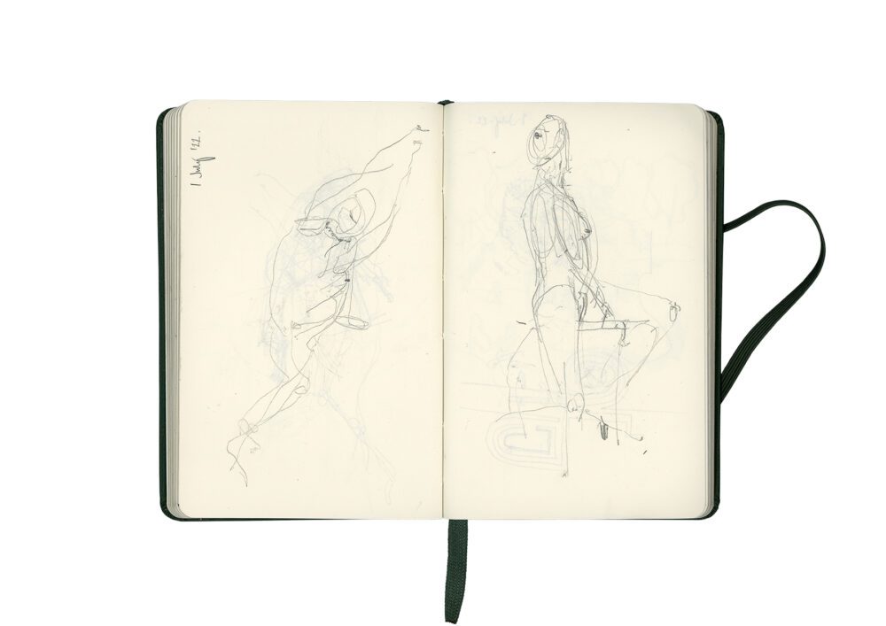 Stacey Lewis - London Architect - Sketchbook – Sketchbook VI - Life Drawing - The Garrett Centre, Bethnal Green